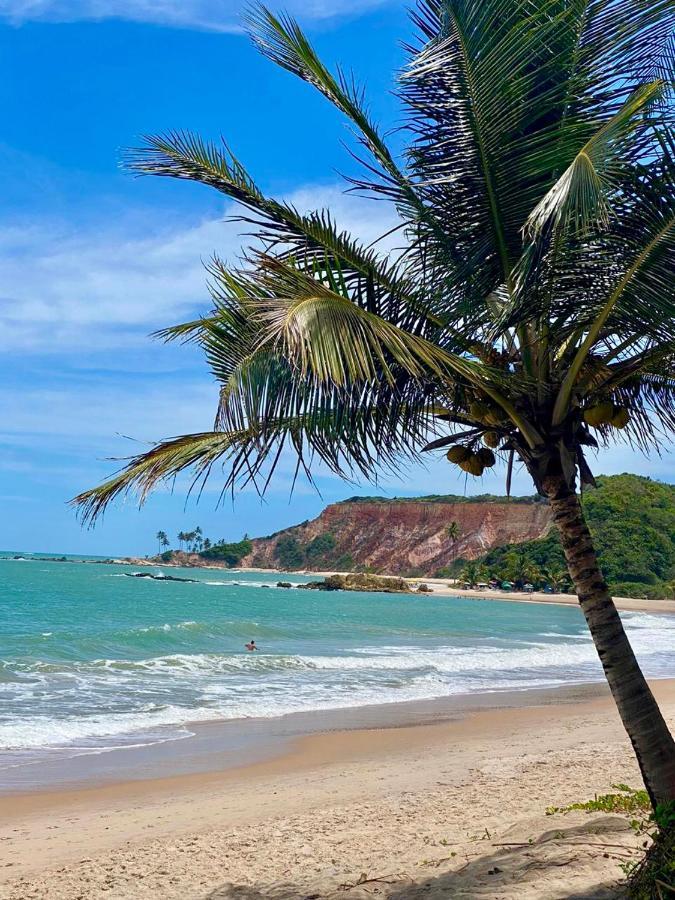 Tabatinga Residence Flat Pé na Areia I Conde  Esterno foto