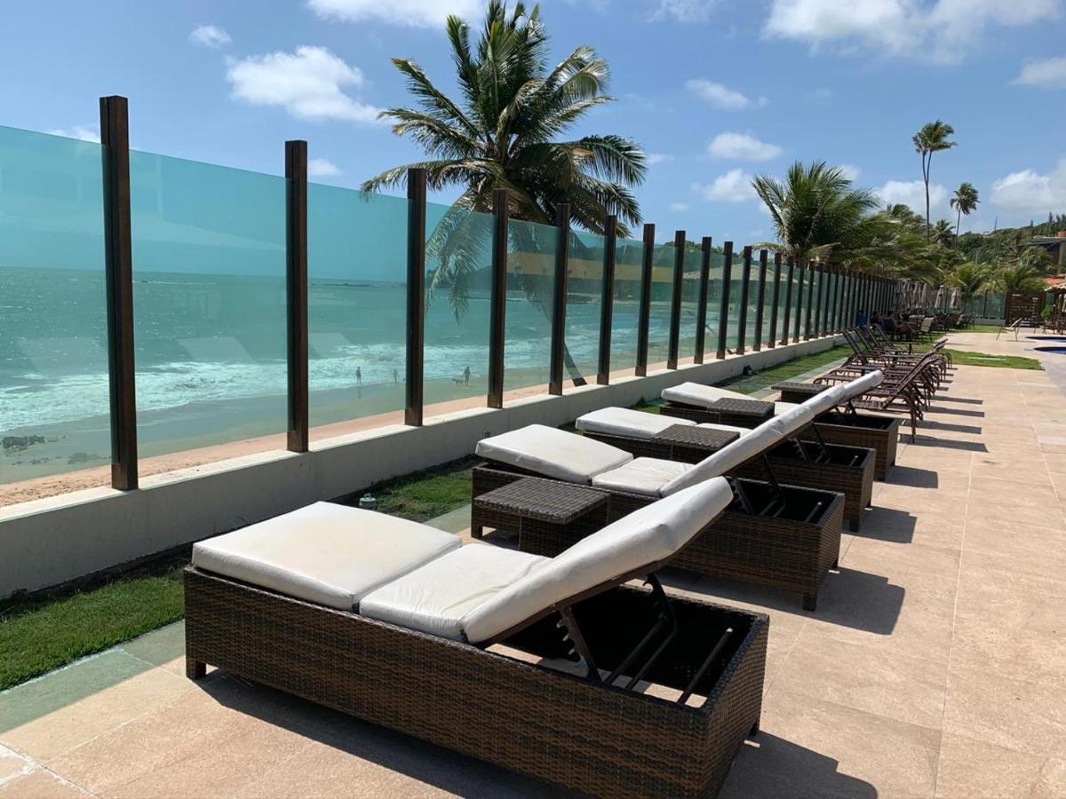 Tabatinga Residence Flat Pé na Areia I Conde  Esterno foto
