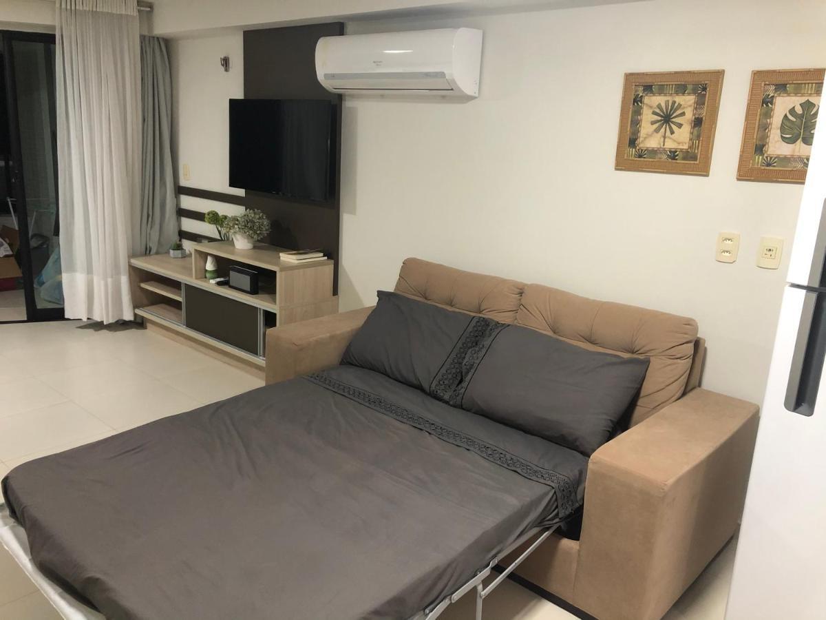 Tabatinga Residence Flat Pé na Areia I Conde  Esterno foto
