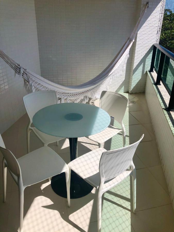 Tabatinga Residence Flat Pé na Areia I Conde  Esterno foto