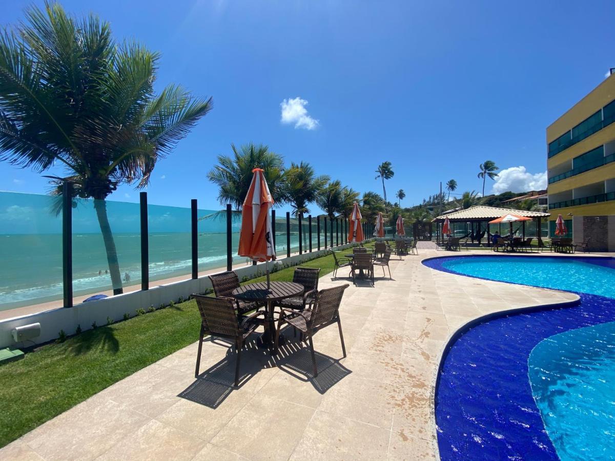 Tabatinga Residence Flat Pé na Areia I Conde  Esterno foto