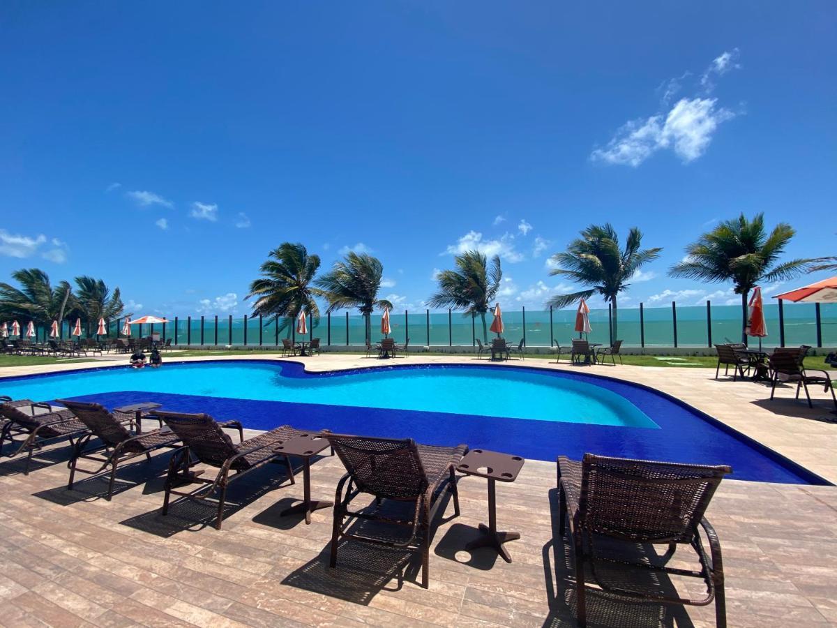Tabatinga Residence Flat Pé na Areia I Conde  Esterno foto